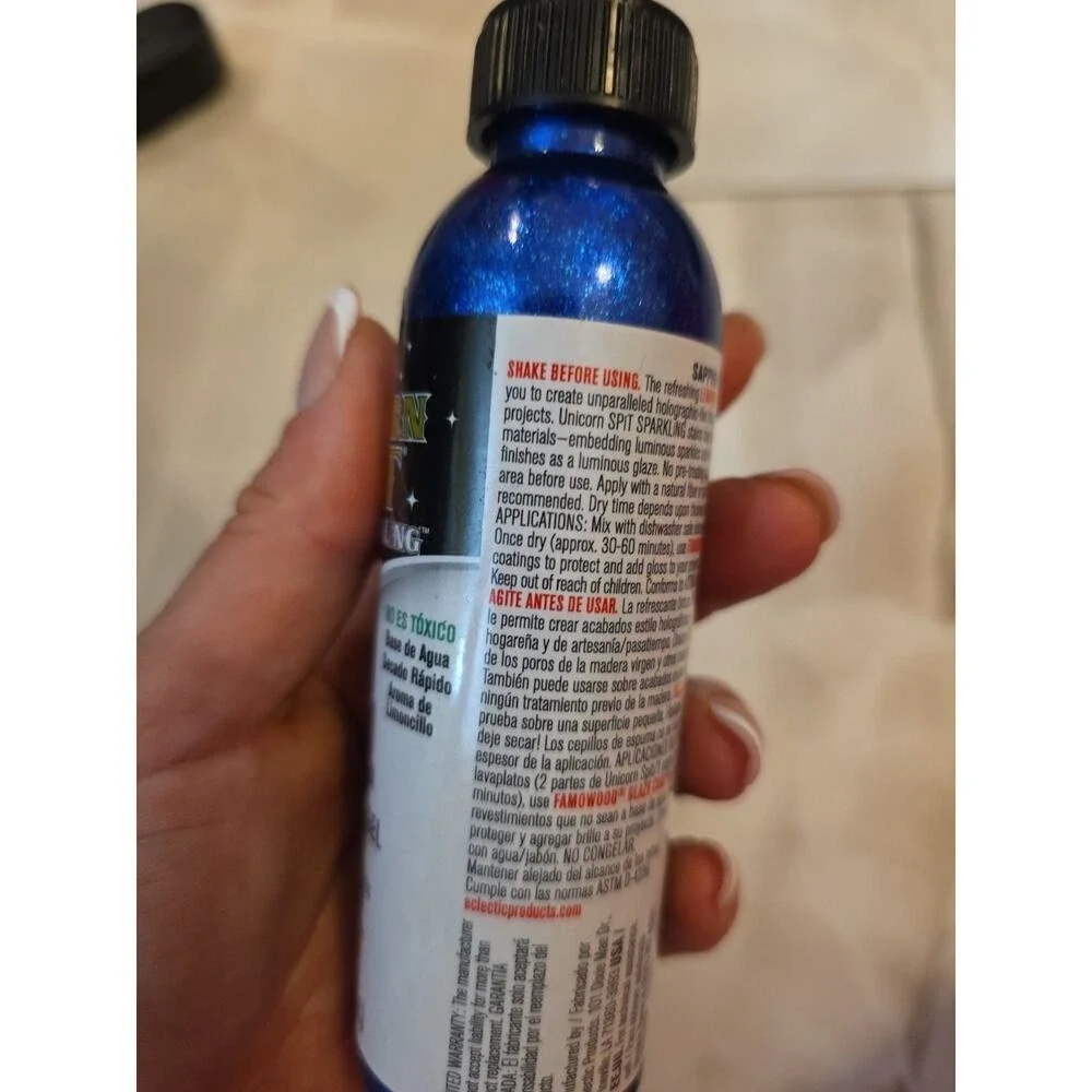 Gel Stain Glaze Sapphire Swift 4.0 FL OZ Bottle Blue 0423010C 19aw10 D4